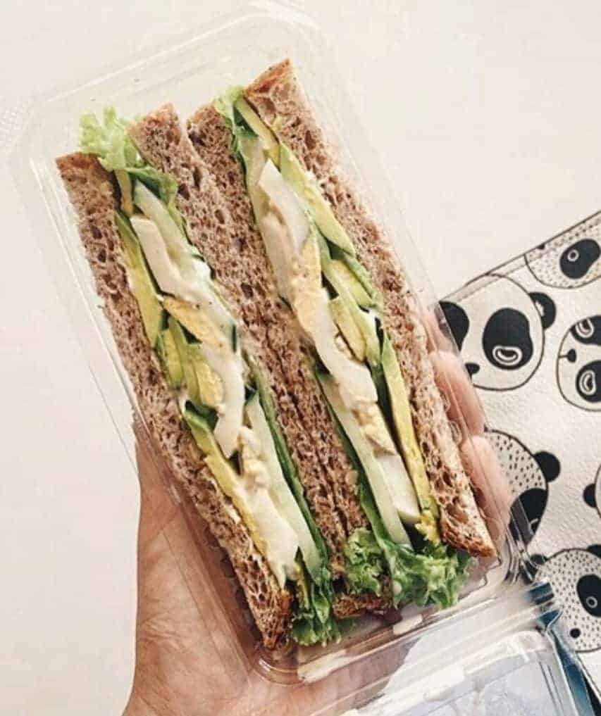 Avo Egg Pesto Sandwich *Vegetarian* - Image 2