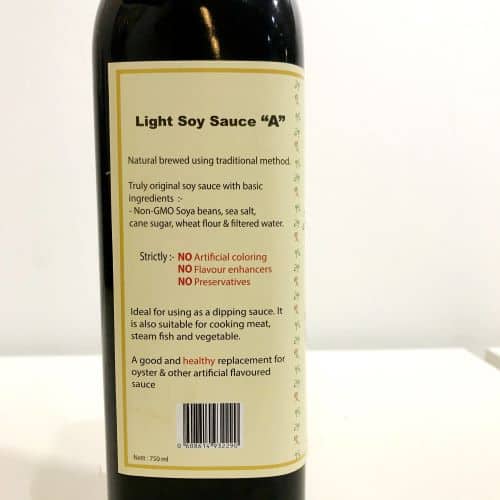 Traditional *A*Light Soy Sauce (750ml) - Image 2