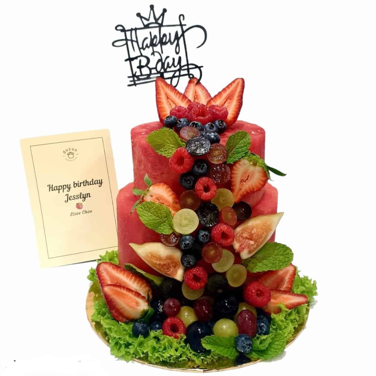 Watermelon Castle (2 Tier)