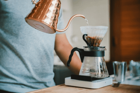 Pour Over Filter Coffee Hario V60 Server