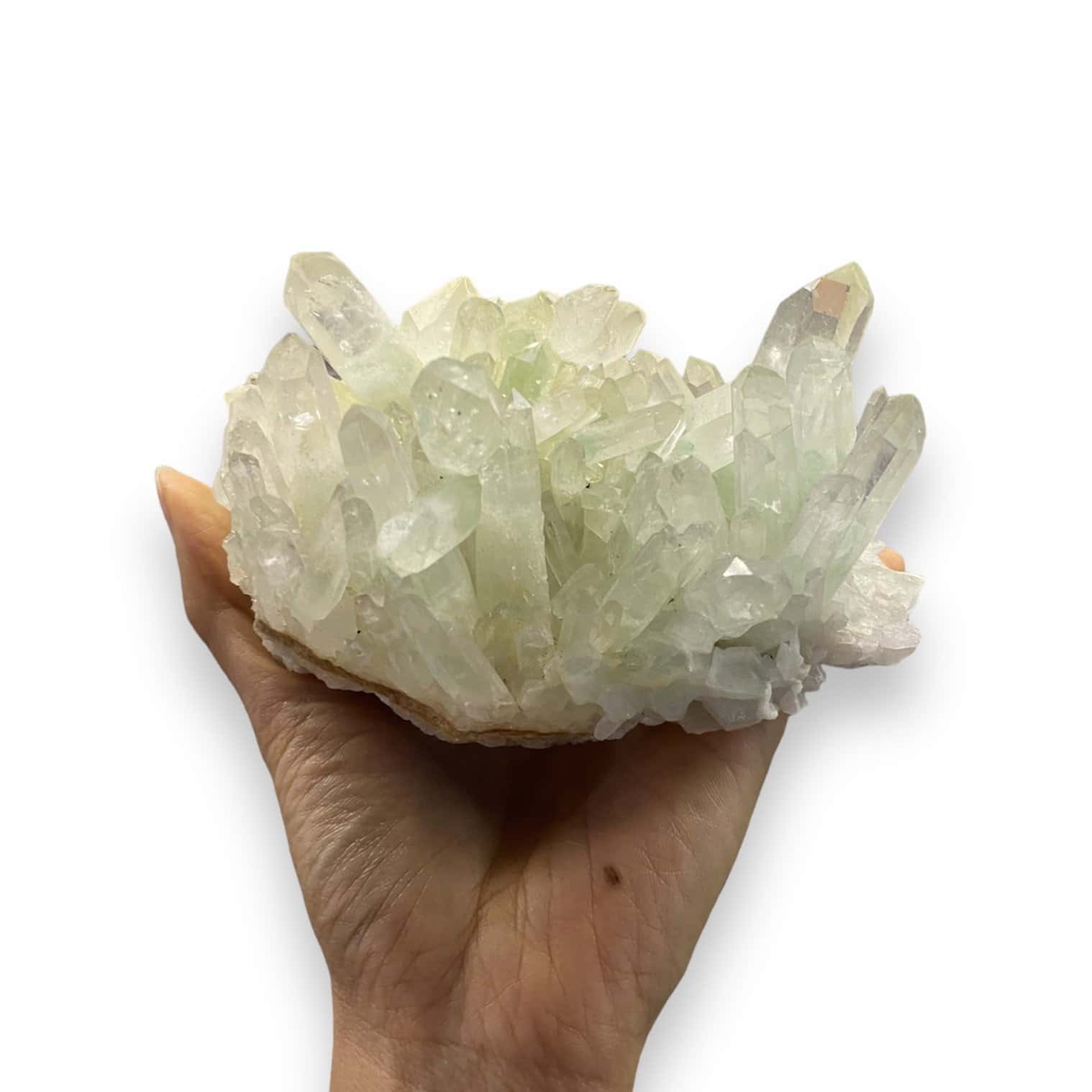 *Madagascar* Rare Quartz with Lime Green Fuchsite Inclusions (918.5gm) - Image 7