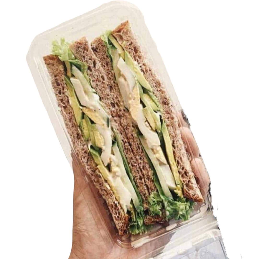 Avo Egg Pesto Sandwich *Vegetarian*