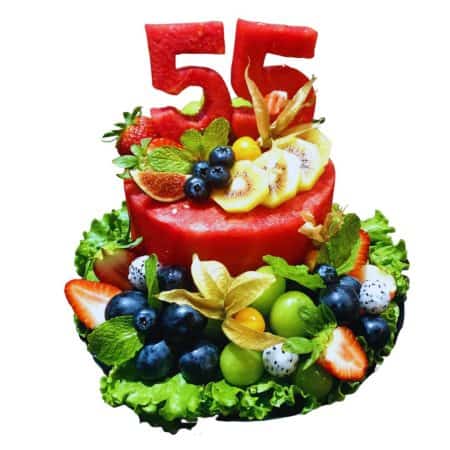 Customised Number Watermelon Cake (1 Tier)