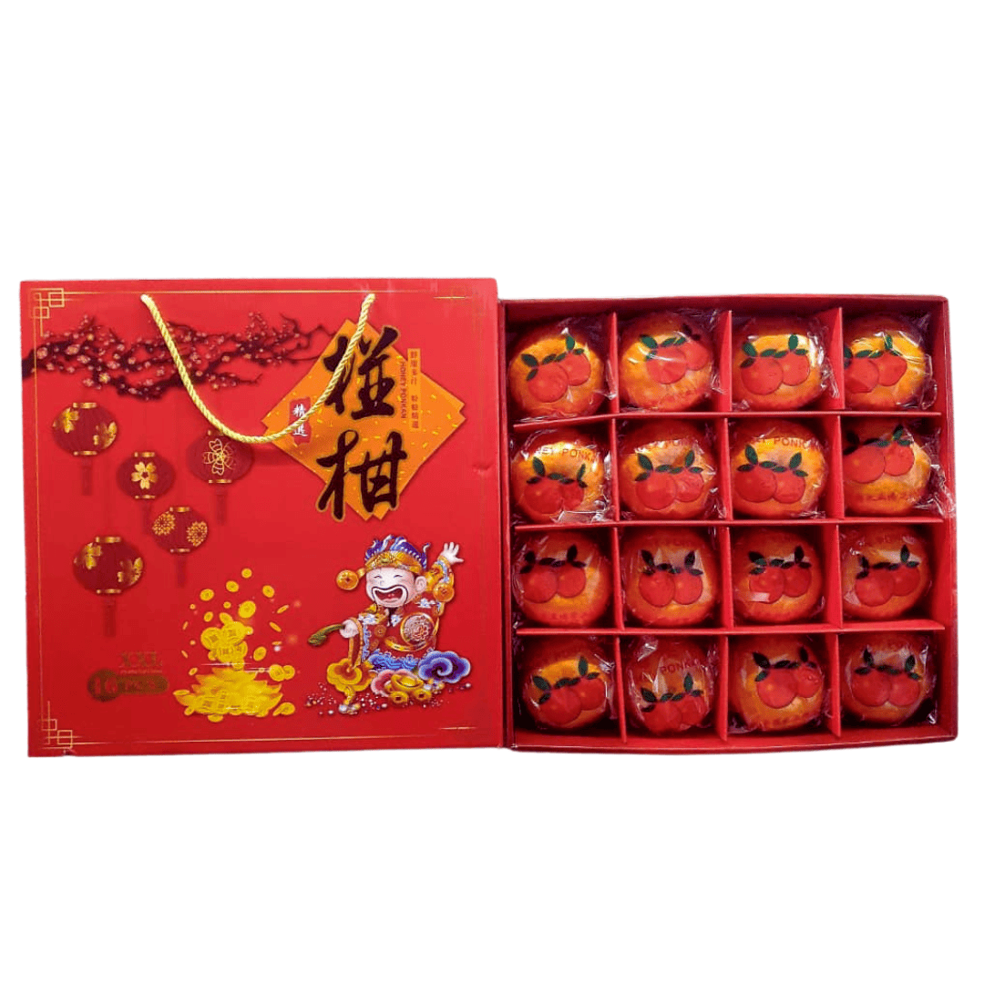 *China* CNY Premium Size Ponkam Mandarin Orange Gift Box : 16pc XXL - Image 3