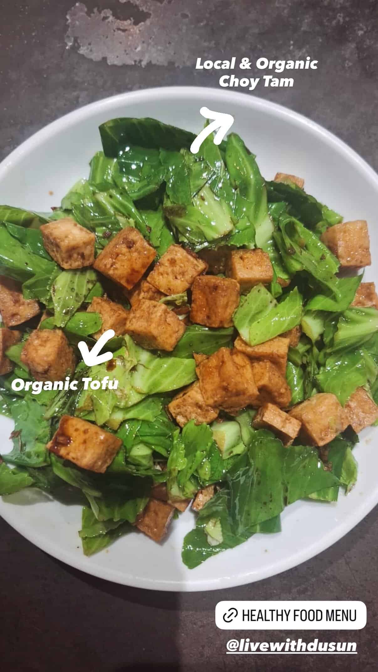 Organic Choy Tam with Organic Tofu *Vegan* - Image 2
