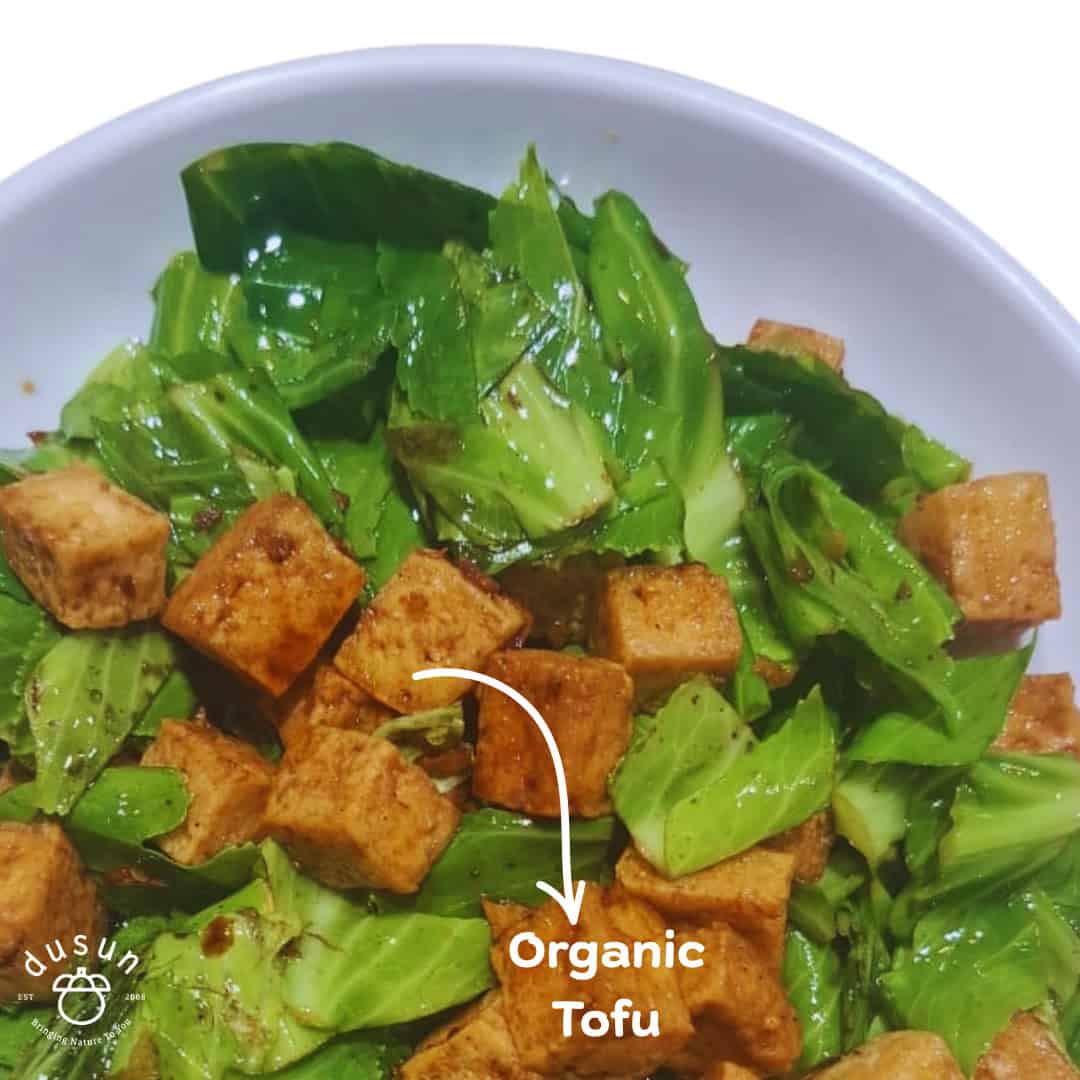 Organic Choy Tam with Organic Tofu *Vegan*